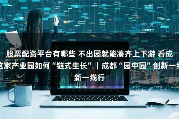 股票配资平台有哪些 不出园就能凑齐上下游 看成都这家产业园如何“链式生长”｜成都“园中园”创新一线行